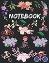 Cycling Gift: Unique Cycling Pattern Themed ~ Notebook: Birthday Gifts For Teens Teenage Women | Appreciations Gift For Daughter, Son, Friends, ... Worker | Christmas | Easter | Mothers Day |