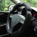 Frixen Steering Wheel Cover Winter Comfortable Grip Anti-Slip for All Car Use, Protector for car, Leather Automotive Car Steering Wheel Cover