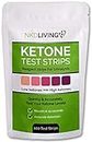 NKD Living Bandelettes de test de cétone (100 bandelettes) - Détection précise des cétones dans l'urine