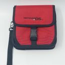 Nintendo 2DS 3DS Carrying Case Red Travel Bag Holds 9 Games Console Accessories 