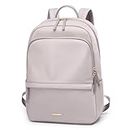 Laptop Backpack for Women Slim Computer Bag Work Travel College Backpack Purse Fits 15.6 Inch Notebook (Pink)