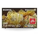 Sony BRAVIA XR, XR-55X90L, 55 Inch, Full Array LED, Smart TV, 4K HDR, Google TV, ECO PACK, BRAVIA CORE, Perfect for PlayStation5, Aluminium Seamless Edge Design, 5 Year Warranty