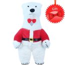 Costume mascotte orso polare gonfiabile gigante 2,6 m abito da festa cosplay Natale