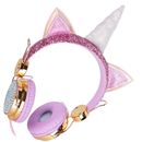 1 pz regali unicorni per ragazze bambini cuffie ragazze cuffie stereo cablate cuffie da gioco