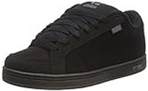 etnies Mens Kingpin Skate Skate Sneakers Shoes Casual - Black, Black/Black, 11 US