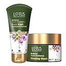 Lotus Botanicals Bio Retinol Youth Radiance Anti-Ageing Face Wash 100ml Bio-Retinol Youth Radiance Anti-Ageing Sleeping Mask (Night Crème) 50g| Preservative Free | For All Skin Types