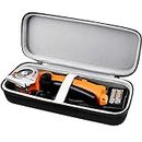 ALKOO Carrying Case Only- Compatible with WORX WX082L/ WX081L, for ZipSnip Cutting Tool, Fabric Cutter Storage Bag Rotorazer Saw Container, Mini Circular Saw Organizer Box