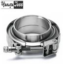 2.75'' Quick Release V-Band Clamp SS304 Stainless Male/Female Flange for Exhaust