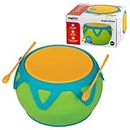 Halilit Children's Super Drum in Tropical Colours. Robust Kids Toy Musical Instrument. Promotes Hand-Eye Coordination & Fine Motor Skills. 18 months+