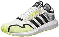 adidas Herren Swift Run X Sneaker, Cloud White Carbon Solar Yellow, 44 EU