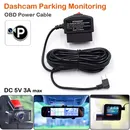 Dash Cam Camcorder Fahrzeug DVR 24 Stunden Auto Ladekabel obd Hardwire-Kabel Mini Micro Typ C Port