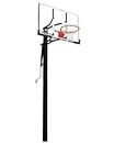 Silverback In-Ground Basketball Hoops, Adjustable Height Tempered Glass Backboard and Pro-Style Flex Rim. - Multiple Styles Available