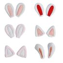 5pairs Rabbit/Cat Ear DIY Hair Clip Accessories for Clothing Shoes Gloves