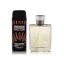 The French Factor Man of The Year Original Perfume Gift Set For Men Eau De Perfume 100ml + Deodorant 150ml (Original)