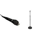 singtrix Professional Karaoke Machine Microphone Bundle with PylePro PMKS5 Compact Base Microphone Stand