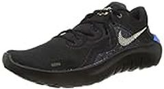 Nike Men's Flex 2021 Rn Running Shoes (CW3408-001), Black/Melon Tint-Lt Photo Blue-Dark Pony, 6 UK (6.5 US)