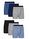 Hanes Mens ComfortSoft with Comfort Flex Waistband, Multiple Packs Available Boxer Shorts, Assorted - 6 Pack, X-Large US