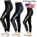 Womens Gym Sports Pants Athletic Workout Fitness Training Yoga Cropped Leggings