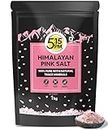 Emny 5:15Pm. Himalayan Pink Rock Salt 100% Pure Pink Salt With Natural Trace Minerals Gourmet Quality Himalayan Rock Salt For Healthy Cooking 1Kg
