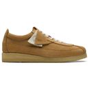Clarks Originals - Wallabee Tor Shoes - Off White, Tan Suede