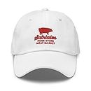 Satriales Pork Store Meat Market Hat White, One Size