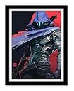 Art illusion - Valorant Gaming framed poster for home office and room decor, Valorant framed poster for wall (13x10 inch)