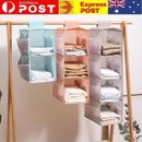 Cloth Hanging Shelves Underwear Bras Socks Clothing Organizer Closet Storage Bag