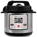 Geek Robocook Hexa 11-in-1 Electric Pressure Cooker 6 Litre | 2 Years Warranty | 17 India Preset Menu, Electric Cooker Pot, Smart Multipurpose Stainless Steel Electric Rice Cooker, Warmer (Silver)
