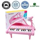 Piano de Juguete Para Niñas Rosa con Micrófono Regalos Para Niñas Ninas Calidad