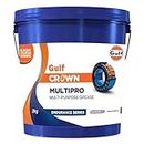 Gulf Crown MultiPro ES [2 Kg] Automotive and Non-Automotive High-Performance, Multi-Purpose Grease