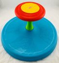 Playskool Sit N Spin Sit and Spin Blue Clean, in Great Cond FREE SHIP