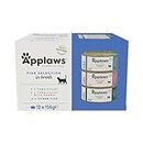 Applaws 100% Natural Wet Cat Food, Multipack Fish Selection in Broth (Pack of 12 x 156g Tins)