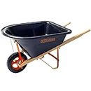 Red Tool Box Black and Decker 20 Liter Realistic Wheelbarrow for Kids Ages 3 and up.