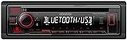 Kenwood Car Audio Kenwood KDC-BT440U CD/USB-Receiver with Built-in Bluetooth, Black