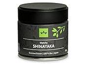 Bio Matcha Tee Shinayaka - Ceremonial Grade Super-Premium - Bio Grüntee Pulver von Oryoki, höchste Qualität aus Japan - 30g Organic Matcha Pulver in vakuumierter Verpackung