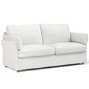 Vesgantti 70" Loveseat Sofa Couch Modern Linen Sofa Comfy Couches for Living Room, Bedroom, Apartment, Office (Beige)