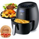 Uten 6.5L  Air Fryer Oven LED Touch Display Baker Oven w/ 8 Cooking Modes