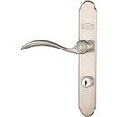 Larson 20297817 QuickFit Curved Handle Set With Keyed Deadbolt Lock (Fits Larson Storm Doors With QuickFit Lockset), Brushed Nickel (NOT Designed as Replacement Handle for Existing Locks)