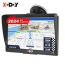 XGODY 7 Zoll Auto PKW LKW GPS Navi Navigationsgerät DE EU Karten KFZ Navi 8GB