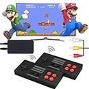 Viart Creation™ Plug and Play Wireless HD 1080p TV Video Game for Kids (8 Bit Retro Built-in Games) for up to 2 Players