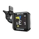 KLIQ EcoTuner - USB Rechargeable Clip-On Tuner (with included charging cable) - with Guitar, Ukulele, Violin, Bass & Chromatic Tuning Modes (also for Mandolin and Banjo)