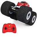 Air Hogs Super Soft, Stunt Shot Indoor Remote Control Stunt Vehicle with Soft Wheels, for Kids Aged 5 and up