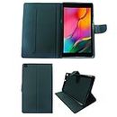 CELZO Trifold Flip Cover Case for Samsung Galaxy Tab A 8.0 T290 T295 T297 (2019) (Black)