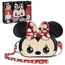 Purse Pets, Disney Minnie Mouse Interactive Pet Toy & Kids Purse with Over 30 Sounds and Reactions, Girls Crossbody Bag, Trendy Tween Gifts