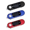 4G 8G Portable USB MP3 Music Player w/ Digital LCD Screen FM Radio Rechargeable