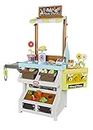 Little Tikes® 3-in-1 Garden to Table Market Pretend Garden Food Growing and Cooking Toy Role Play Kitchen Playset for Multiple Kids and Toddlers