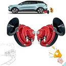 Brake Horn Prank Trailer Plug, Fun Automotive Horn Prank, train horns for trucks 300db loud air electric snail horn