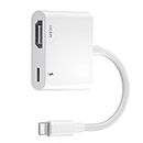 Lightning to HDMI Adapter for iPhone to TV,iPhone iPad HDMI Cable Conector,1080P Lightning to HDMI Apple Digital AV Adapter for iPhone14/13/12/11/X/XS..