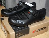 Black SIDI Scarpe Alba 2 Mega Road Cycling Shoes - Size 50 US 14.3 - New In Box