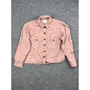 American Eagle Outfitters Jackets & Coats | American Eagle Jacket Women's Medium Blush Long Sleeve Button Up Lightweight | Color: Pink | Size: M